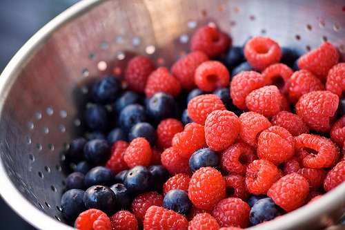 Raspberry, Fruit, Blueberry
