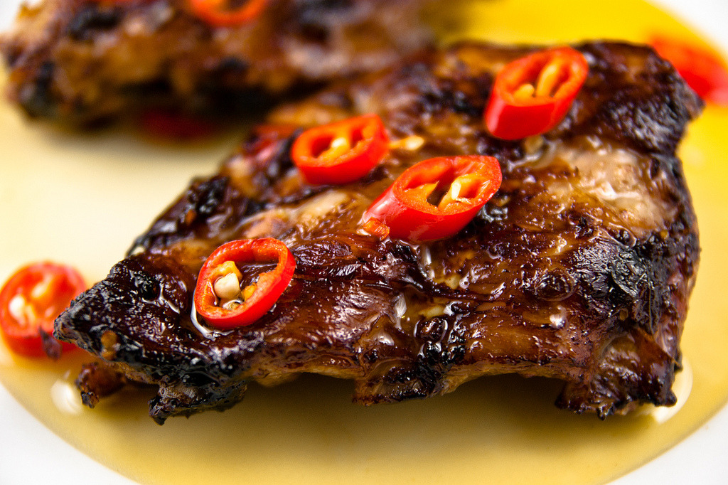 Pork ribs with chili (by wojtek0)