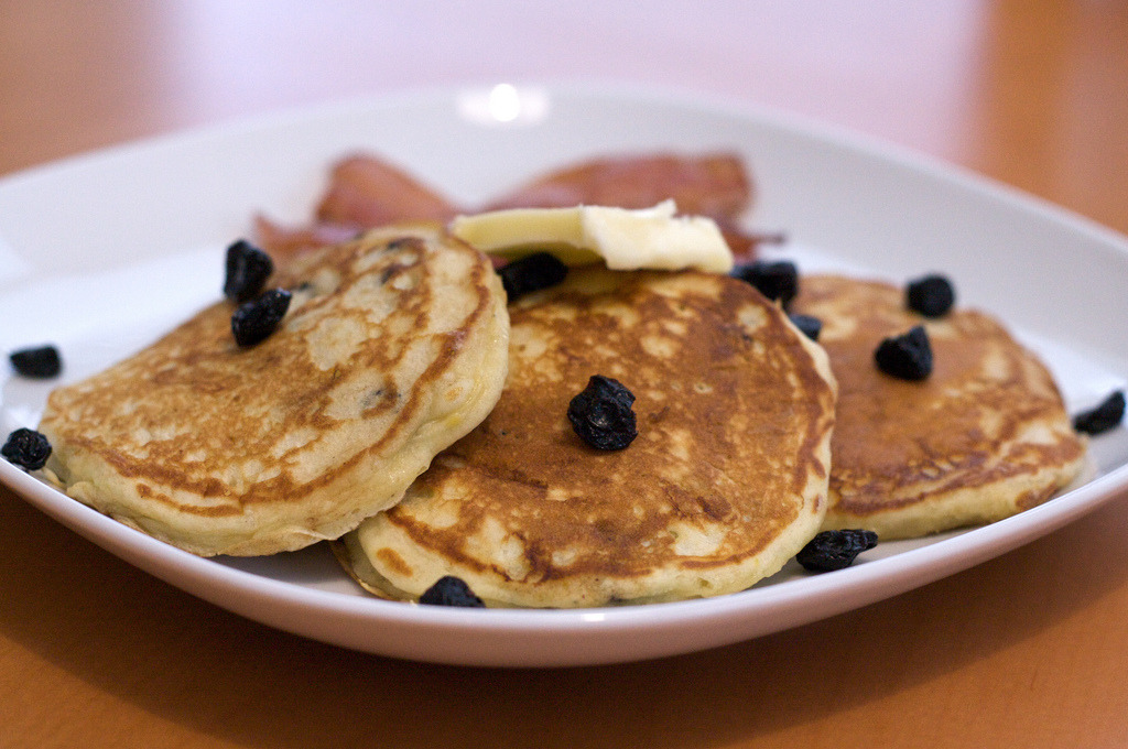 Blueberry Lemon Pancakes (by erincooks)