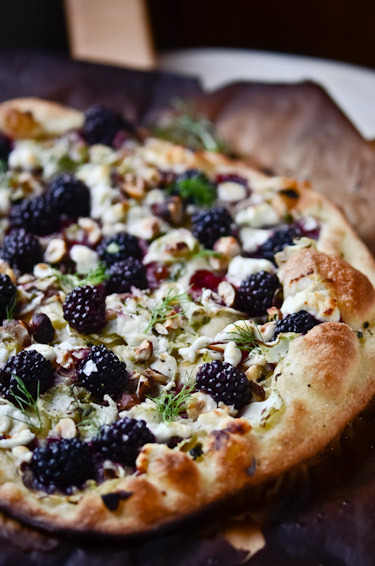 Blackberry Fennel Pizza