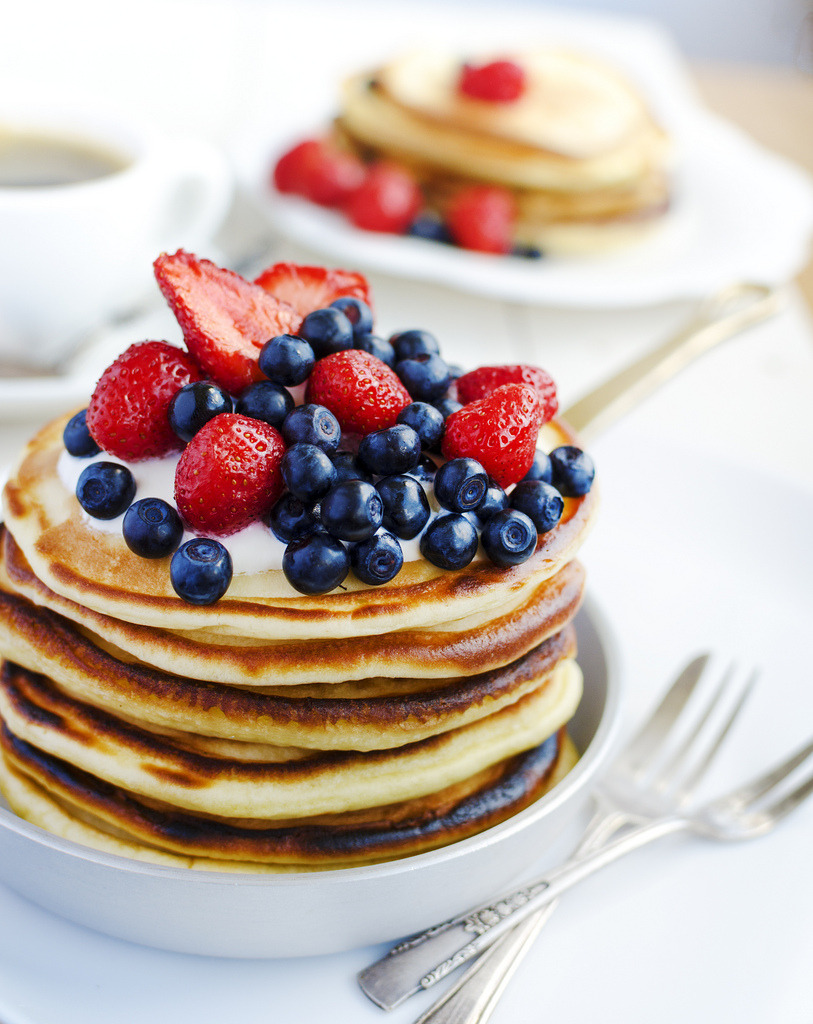 Pancakes & Wild Berries