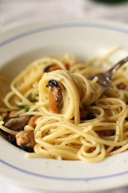 Spaghetti with Mussels (Anna the Nice)