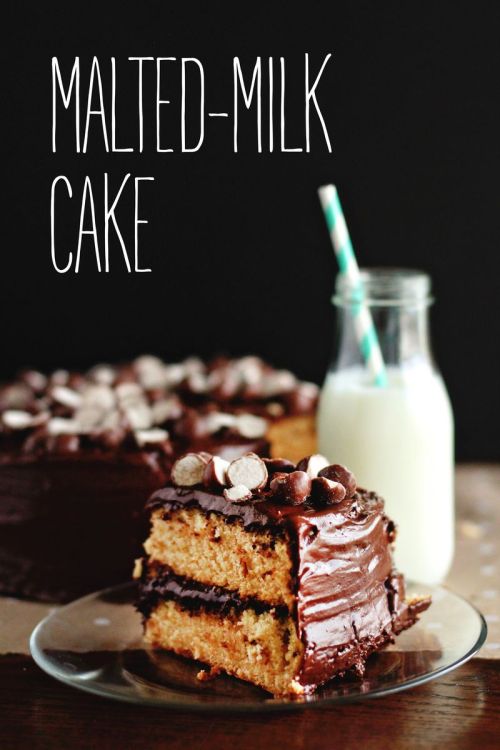malted-milk cake Welcome Home