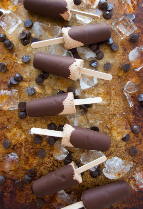 Chocolate Peanut Butter Swirl Mousse Pops The Kitchen McCabe