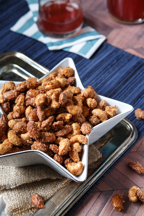 Sweet and Spiced Candied Nuts
