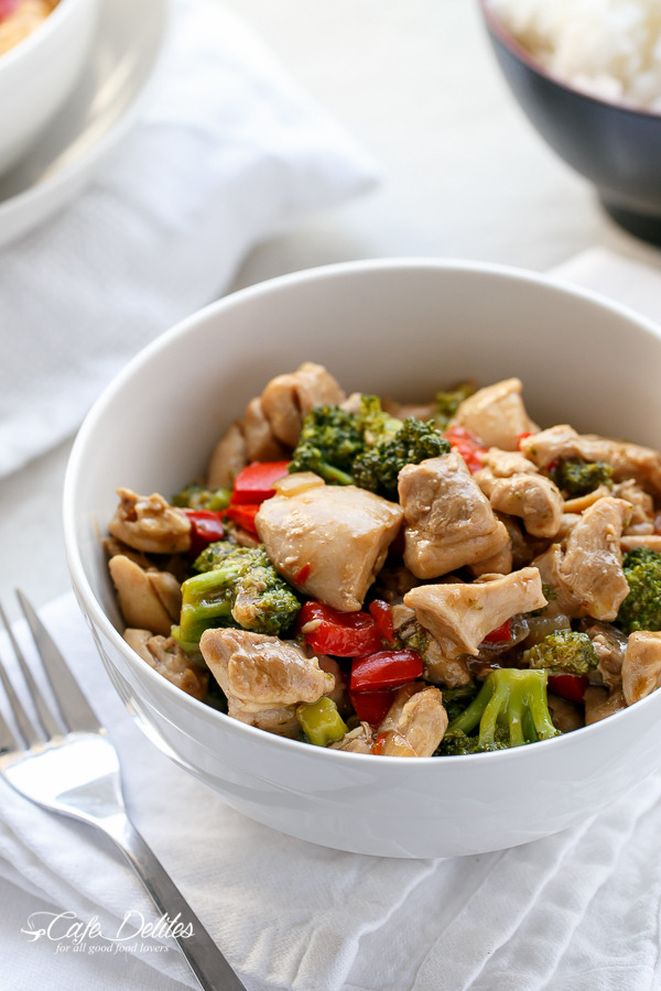 Hoisin Chicken and Broccoli Stir-Fry